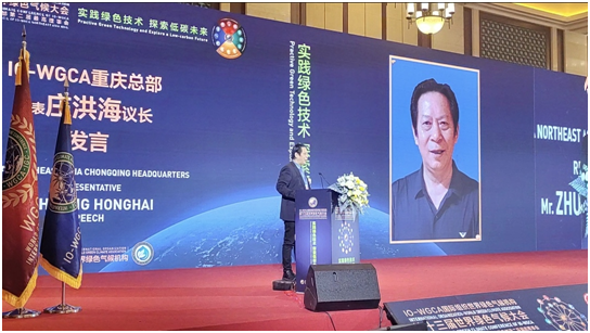 民藏代表受邀出席世界绿色气候大会，传承和发扬中国优秀传统文化